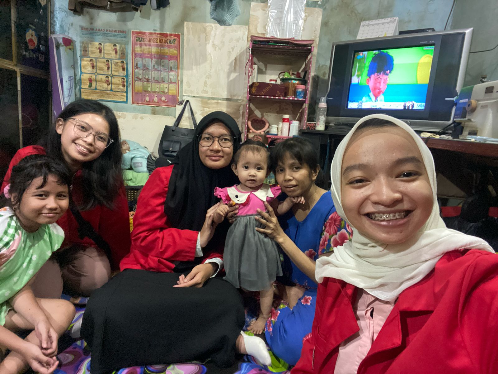 Kunjungan Kedelapan dengan adik Dinara